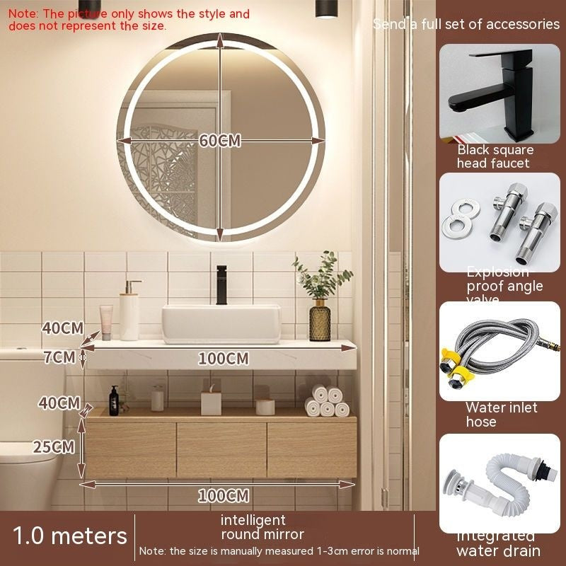 QW- Sink Storage Cabinet, Smart Bathroom Mirror