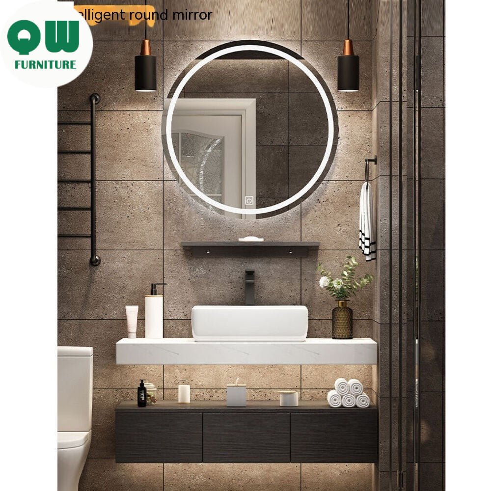 QW- Sink Set Smart Mirror Bathroom Storage Cabinet