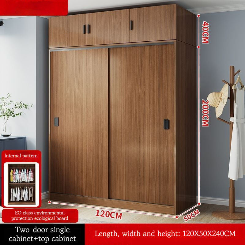 Multi-functional Large Capacity Multi-layer Solid Wood Wardrobe Closet