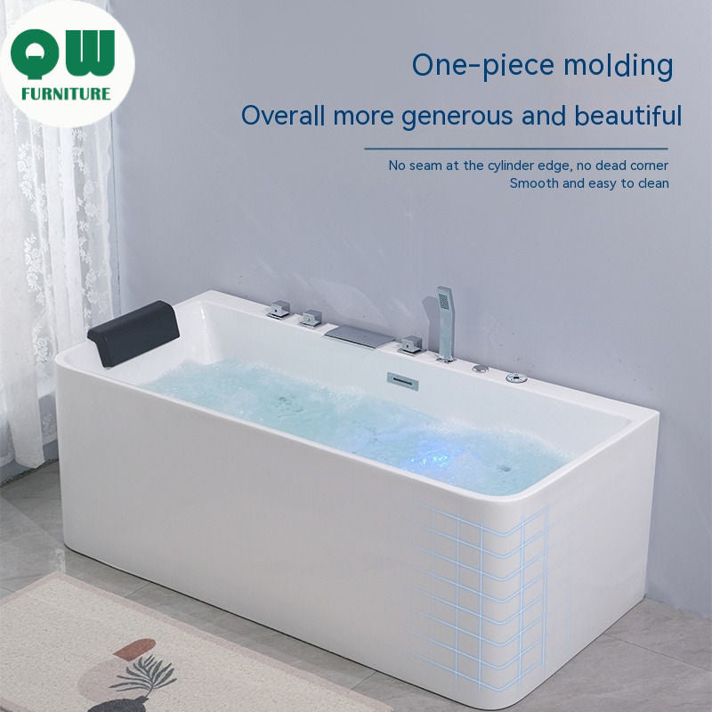QW- Japanese Style Home, for Adults, Small Acrylic Bathtub