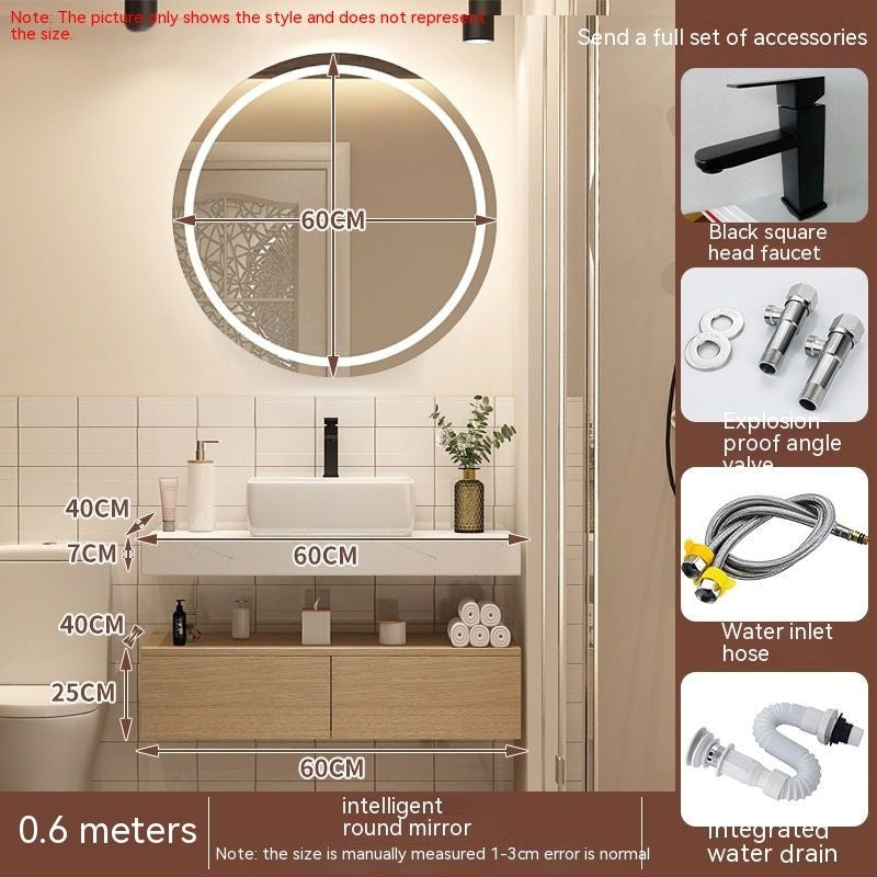 QW- Sink Storage Cabinet, Smart Bathroom Mirror