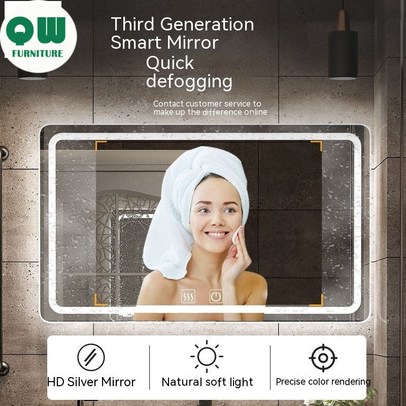 QW- Sink Set Smart Mirror Bathroom Storage Cabinet
