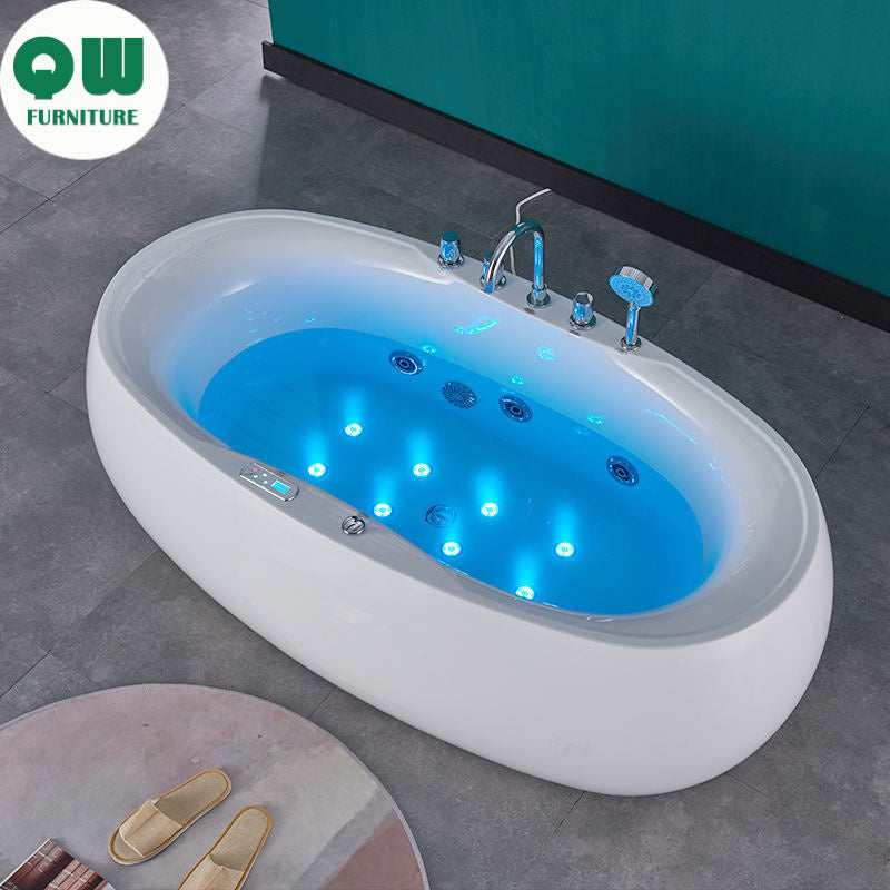 QW- Acrylic Hot Tub, Massage Bathtub, Whirlpool Bathtub