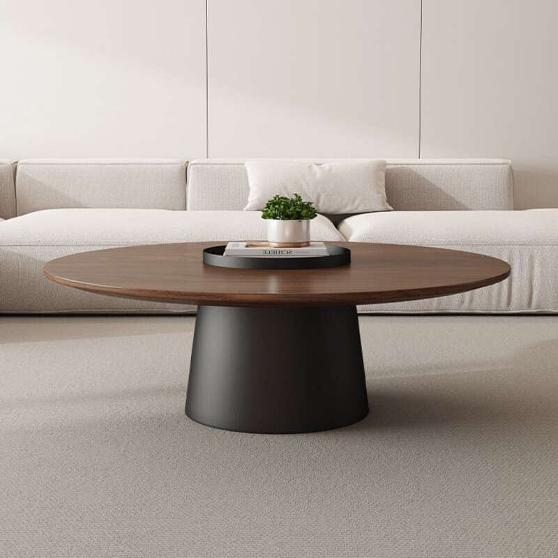 Italian Style Solid Wood Home Living Room Luxury Wooden Coffee Table