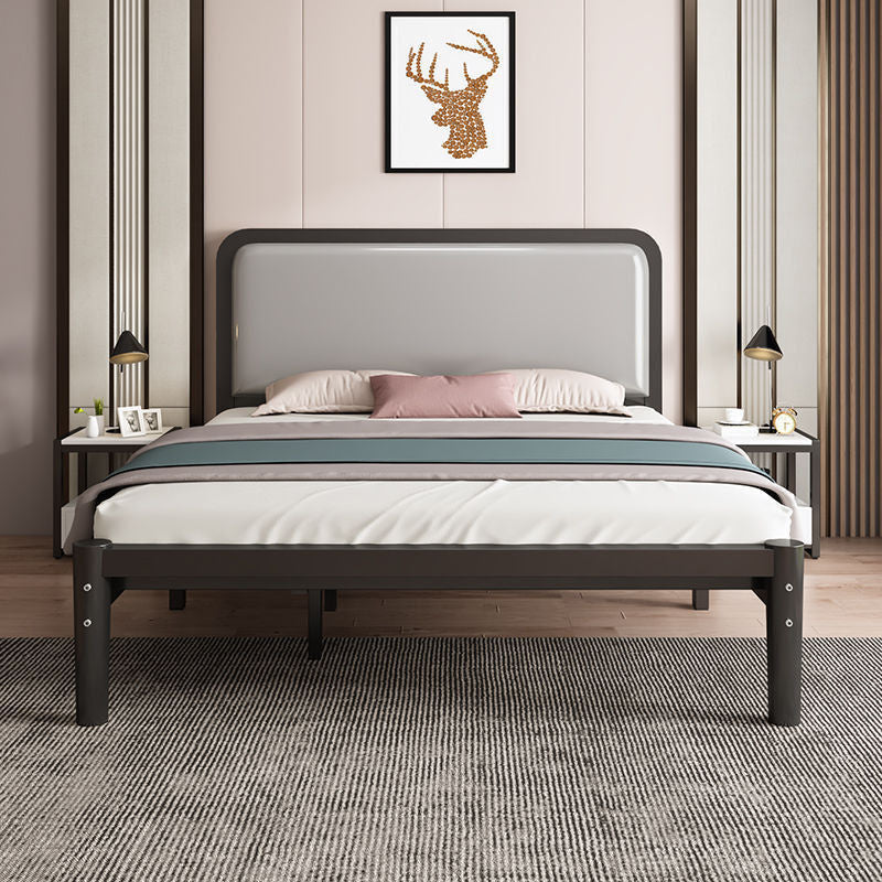 Iron iron frame single bed simple fashion thick encryption 1.8m double for home 1.5 meters