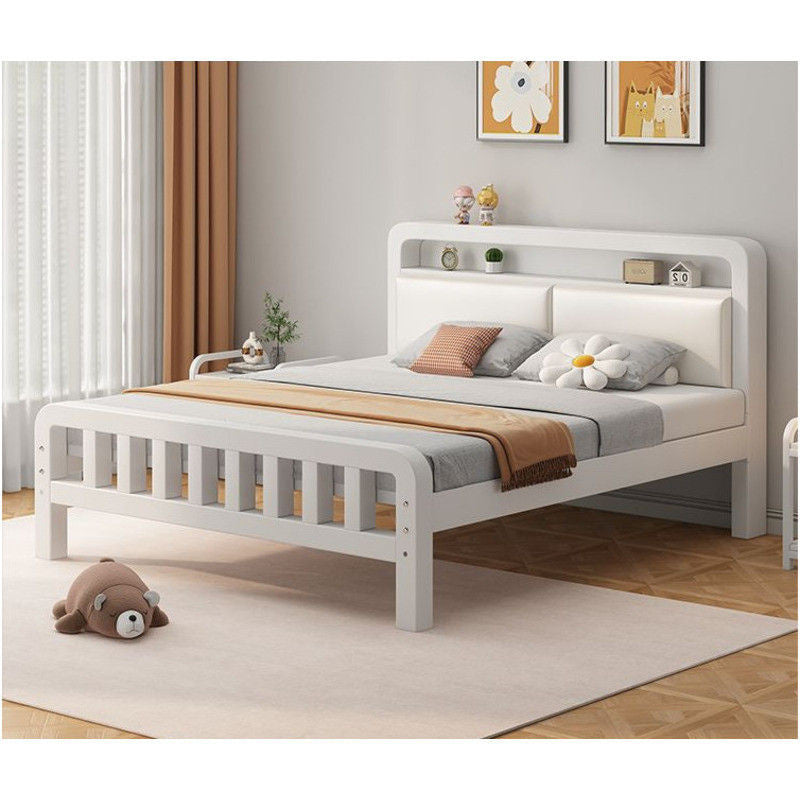 Iron used in home, master bedroom, double 1.5 meters, dormitory thickened iron frame bed for rental 1.2 meters