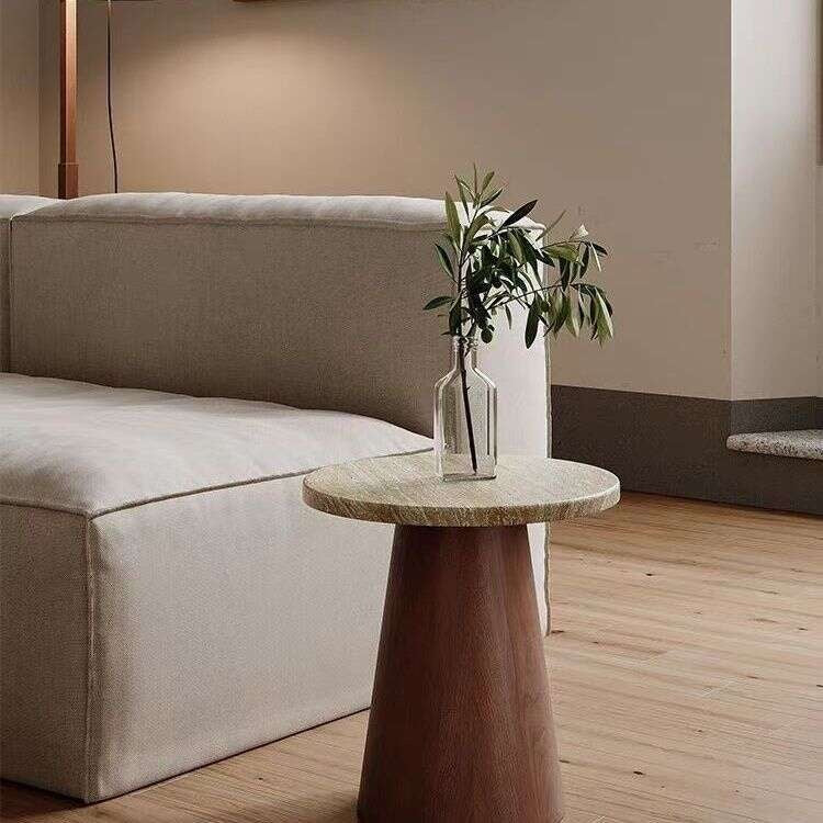 Stone Cave Living Room Home Marble Simple Small Coffee Table