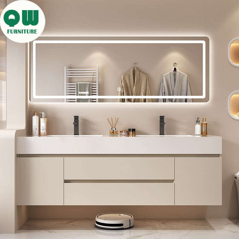 QW- Custom-made Storage Cabinet Smart Mirror in the Bathroom, Bathroom Sink Set