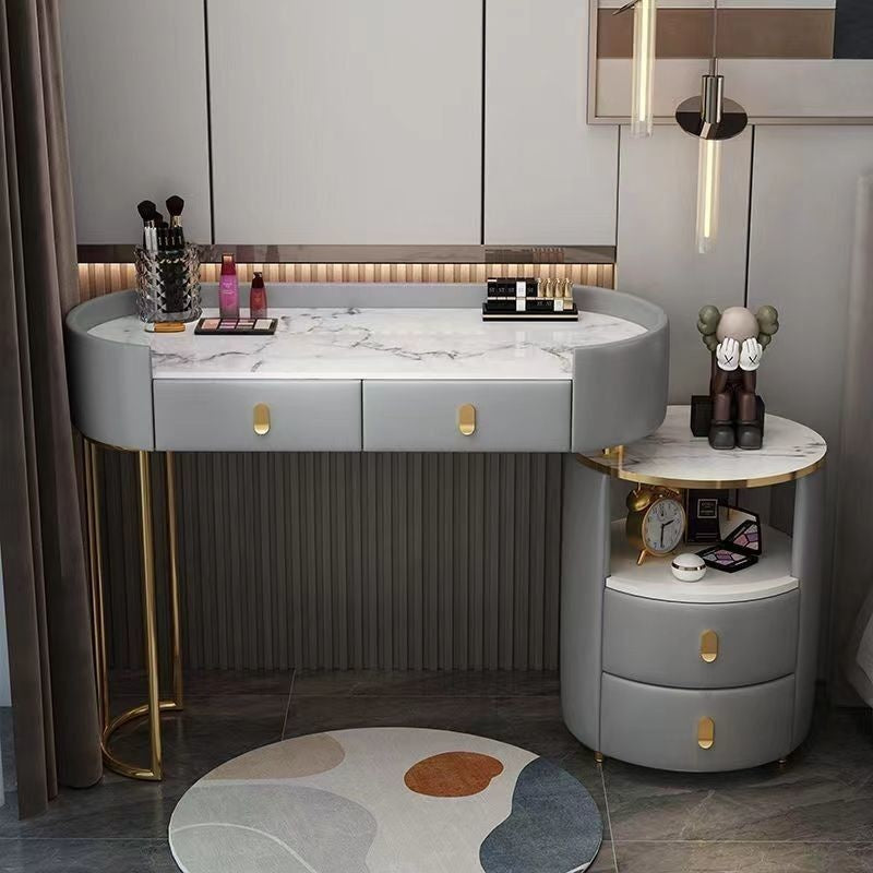 Kabinet Penyimpanan Meja Solek Mewah, Premium, Serbaguna, Kapasiti Besar