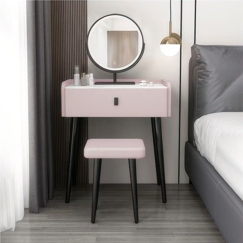 Top Modern Simple Elegant Dressing Table Decorated with Solid Wood